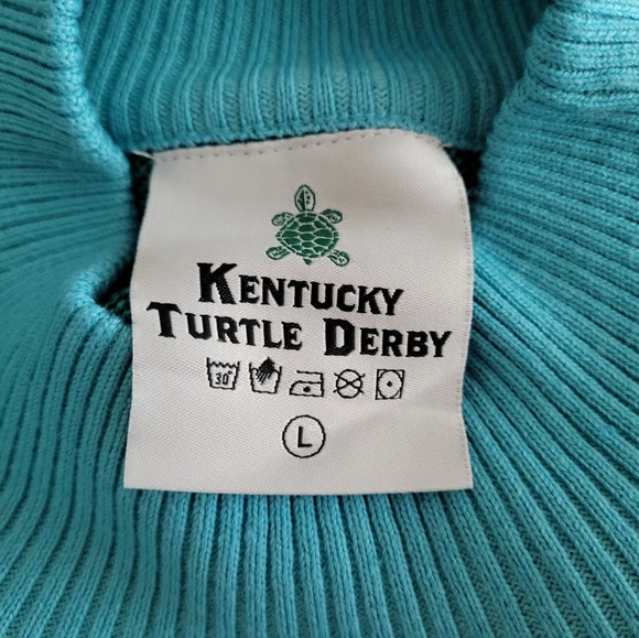 NWOT•Kentucky Turtle Derby Sweater•Large• Rare/Hard to Find•Old Forester Bourbon - Picture 5 of 5